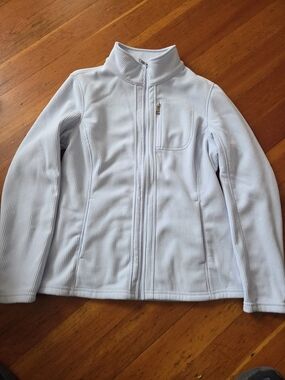 Andrew Marc Women's Blue Full Zip Jacket w/ Pockets Stand Collar Size S
